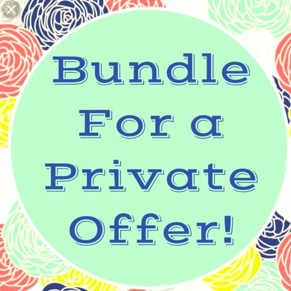 Bundle and I’ll make you a reasonable offer